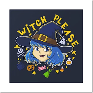 Witch Please Posters and Art